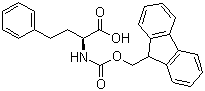 structure of CAS# 132684-59-4, (S)-N-Fmoc-homophenylalanine
