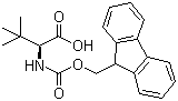 Fmoc-L-叔亮氨酸分子结构 (CAS 132684-60-7)