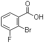structure of CAS# 132715-69-6, 2-溴-3-氟苯甲酸