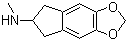 CAS # 132741-82-3, 6,7-Dihydro-N-methyl-5H-indeno[5,6-d]-1,3-dioxol-6-amine