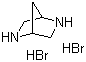 (1S,4S)-2,5-二氮双环[2.2.1]庚烷二氢溴酸盐分子结构 (CAS 132747-20-7)