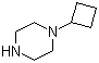1-环丁基哌嗪分子结构 (CAS 132800-13-6)