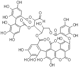 诃子鞣质分子结构 (CAS 132854-40-1)