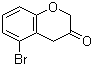 5-溴-3-二氢色原酮分子结构 (CAS 132873-53-1)