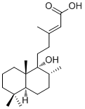 9-羟基-13E-赖百当烯-15-酸分子结构 (CAS 132915-47-0)