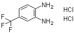 4-(三氟甲基)-1,2-苯二胺二盐酸盐分子结构 (CAS 132915-78-7)