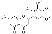 5-羟基-7-甲氧基-2-(2,3,4,5-四甲氧基苯基)-4H-1-苯并吡喃-4-酮分子结构 (CAS 132923-24-1)