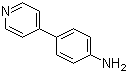 4-(吡啶-4-基)苯胺分子结构 (CAS 13296-04-3)