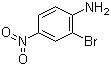 2-溴-4-硝基苯胺分子结构 (CAS 13296-94-1)