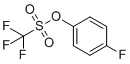4-氟苯基三氟甲烷磺酸酯分子结构 (CAS 132993-23-8)