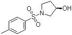 1-(对甲苯磺酰)-(R)-(-)-3-羟基吡咯烷分子结构 (CAS 133034-00-1)