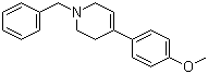 1-苄基-4-(4-甲氧基苯基)四氢吡啶分子结构 (CAS 13314-69-7)