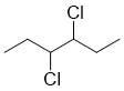 3,4-二氯己烷分子结构 (CAS 133267-25-1)