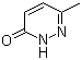 6-甲基-3(2H)-哒嗪酮分子结构 (CAS 13327-27-0)