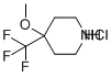 CAS # 1332886-70-0, 4-Methoxy-4-(trifluoromethyl)piperidine hydrochloride