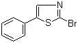 2-溴-5-苯基噻唑分子结构 (CAS 133311-51-0)
