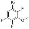 1-溴-2,4,5-三氟-3-甲氧基苯分子结构 (CAS 13332-24-6)