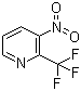 3-硝基-2-(三氟甲基)吡啶分子结构 (CAS 133391-63-6)