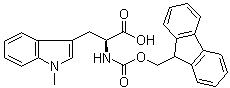 N-[芴甲氧羰基]-1-甲基-L-色氨酸分子结构 (CAS 1334509-86-2)