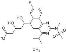 structure of CAS# 1335110-44-5, Rosuvastatin EP impurity H
