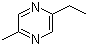 2-乙基-5-甲基吡嗪分子结构 (CAS 13360-64-0)
