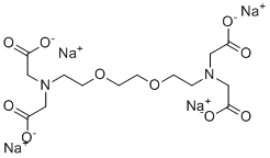 structure of CAS# 13368-13-3, 3,12-双(羧甲基)-6,9-二氧杂-3,12-二氮杂十四烷-1,14-二酸酸,四钠盐