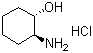 (1S,2S)-(+)-2-氨基环己醇盐酸盐分子结构 (CAS 13374-30-6)