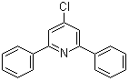 4-氯-2,6-二苯基吡啶分子结构 (CAS 133785-60-1)
