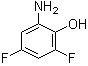 structure of CAS# 133788-83-7, 2-氨基-4,6-二氟苯酚