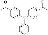 CAS 登录号：1338365-87-9, 1,1'-[(苯基亚胺基)二-4,1-亚苯基]二乙酮