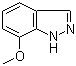 7-甲氧基-1H-吲唑分子结构 (CAS 133841-05-1)