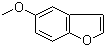 5-甲氧基苯并呋喃分子结构 (CAS 13391-28-1)