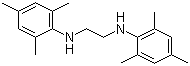 N,N'-双(2,4,6-三甲基苯基)乙二胺分子结构 (CAS 134030-21-0)