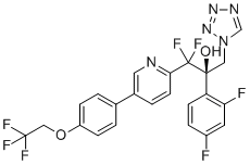 structure of CAS# 1340593-59-0, 奥替康唑
