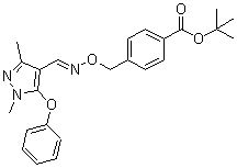 唑螨酯分子结构 (CAS 134098-61-6)
