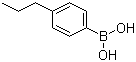 structure of CAS# 134150-01-9, 4-丙基苯硼酸