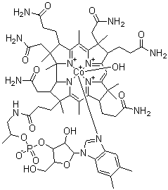 羟钴胺分子结构 (CAS 13422-51-0)