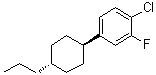 CAS # 134316-70-4, 1-Chloro-2-fluoro-4-(trans-4-propylcyclohexyl)benzene