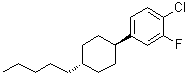CAS # 134316-71-5, 1-Chloro-2-fluoro-4-(trans-4-pentylcyclohexyl)benzene
