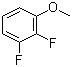 structure of CAS# 134364-69-5, 2,3-Difluoroanisole