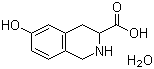 6-羟基-1,2,3,4-四氢异喹啉-3-羧酸一水合物分子结构 (CAS 134388-87-7)