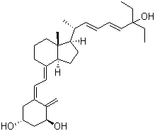 structure of CAS# 134404-52-7, 西奥骨化醇
