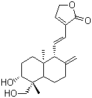 structure of CAS# 134418-28-3, Dehydroandrographolide