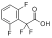structure of CAS# 1344264-52-3, 2-(2,6-二氟苯基)-2,2-二氟乙酸
