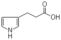 structure of CAS# 134448-22-9, 1H-吡咯-3-丙酸