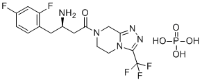 CAS 登录号：1345822-86-7, 5-去氟西他列汀