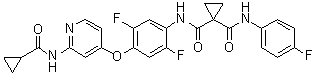 Altiratinib分子结构 (CAS 1345847-93-9)