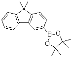 CAS 登录号：1346007-02-0, 2-(9,9-二甲基-9H-芴-3-基)-4,4,5,5-四甲基-1,3,2-二氧硼杂环戊烷