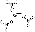 structure of CAS# 13465-60-6, 硝酸钪