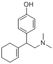 外消旋去氢-O-去甲基文拉法辛分子结构 (CAS 1346600-38-1)